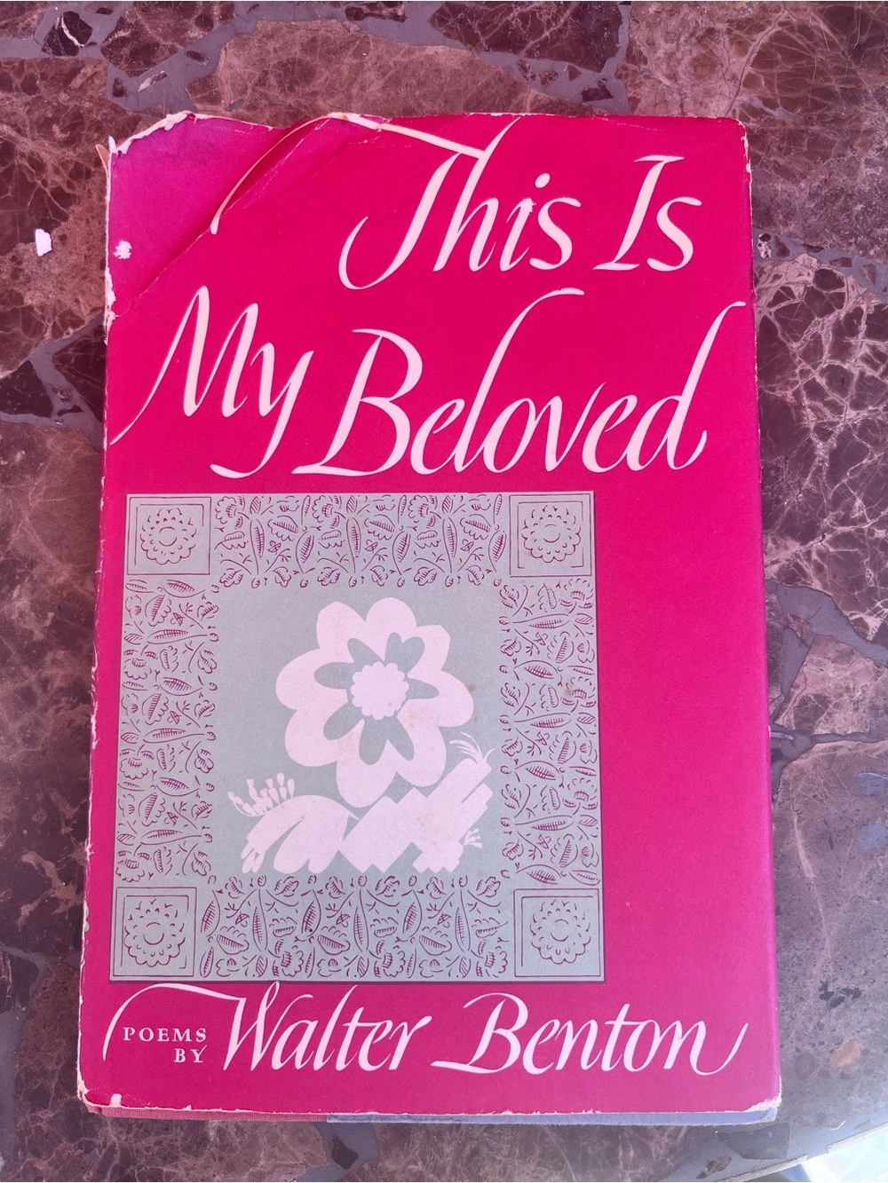 Walter Benton “This is My Beloved” book of poetry